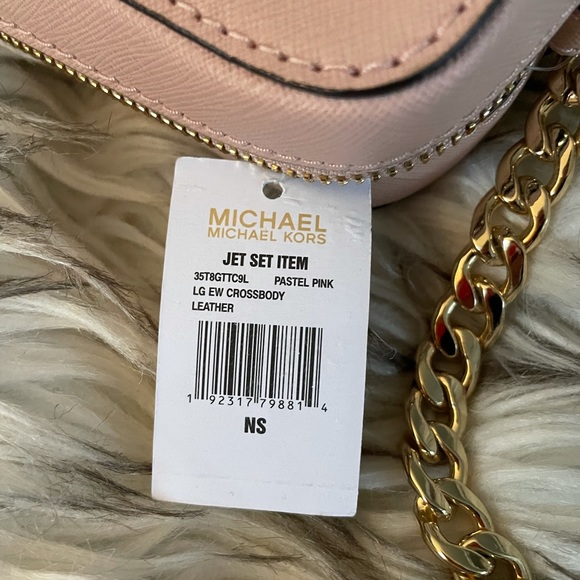 NWT Michael Kors Jet Set LG EW Crossbody - Picture 5 of 5